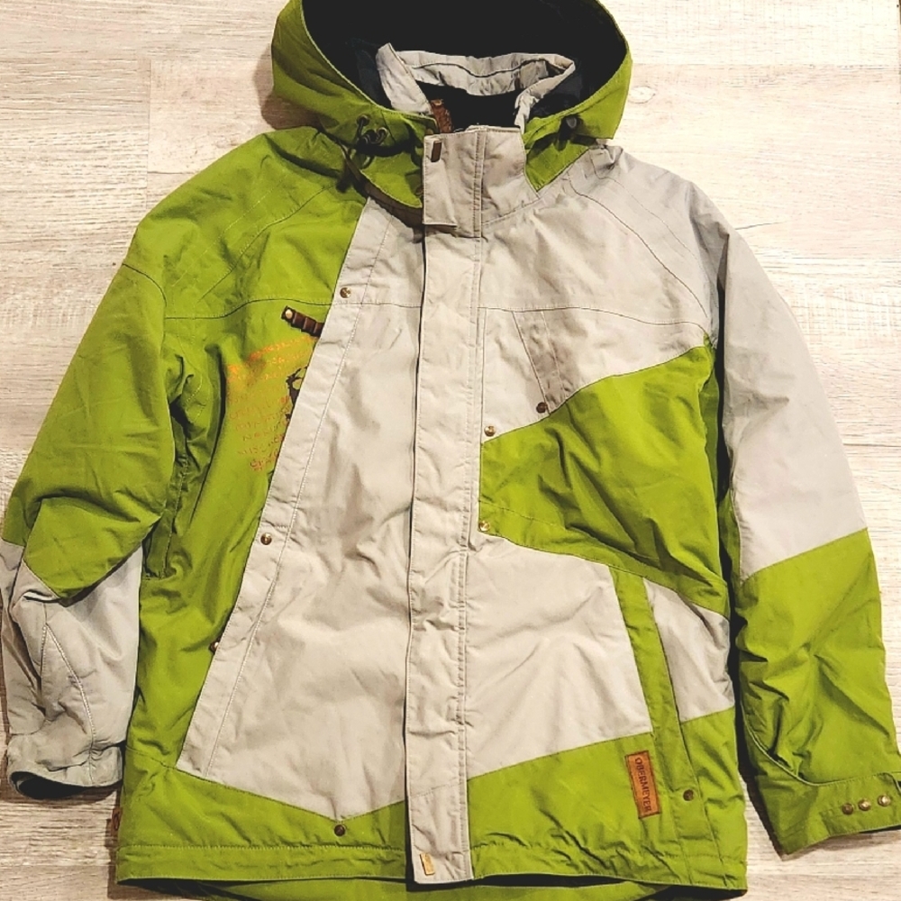Burton Green and Gray Jacket
